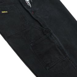  THEORIES PANTS セオリーズ パンツ ジーンズ PIANO TRAP CARPENTER WASHED BLACK スケートボード スケボー 4