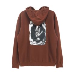 THEORIES HOOD セオリーズ パーカー HAND OF THEORIES BROWN スケートボード スケボー 