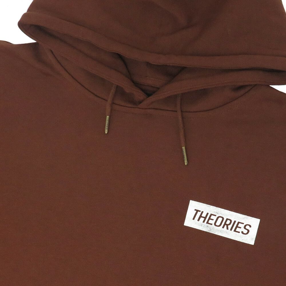 THEORIES HOOD セオリーズ パーカー HAND OF THEORIES BROWN スケートボード スケボー 2
