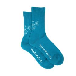 CHAOS FISHING CLUB SOCKS カオスフィッシングクラブ ソックス 靴下 1 PAC OSAKANAKUN PEACOCK スケートボード スケボー 3