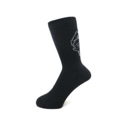 CHAOS FISHING CLUB SOCKS カオスフィッシングクラブ ソックス 靴下 1 PAC OSAKANAKUN BLACK スケートボード スケボー 1