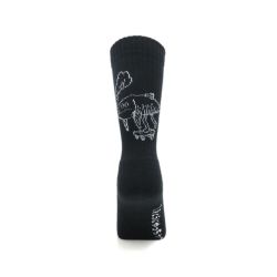 CHAOS FISHING CLUB SOCKS カオスフィッシングクラブ ソックス 靴下 1 PAC OSAKANAKUN BLACK スケートボード スケボー 2