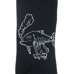 CHAOS FISHING CLUB SOCKS カオスフィッシングクラブ ソックス 靴下 1 PAC OSAKANAKUN BLACK スケートボード スケボー 4