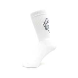 CHAOS FISHING CLUB SOCKS カオスフィッシングクラブ ソックス 靴下 1 PAC OSAKANAKUN WHITE スケートボード スケボー 1