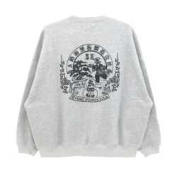 EVISEN CREW SWEAT エビセン トレーナー EMBLEM GREY スケートボード スケボー 