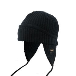  TIGHTBOOTH（TBPR）KNITCAP タイトブース ニットキャップ FLIGHT BEANIE BLACK スケートボード スケボー 1