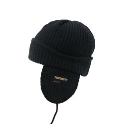  TIGHTBOOTH（TBPR）KNITCAP タイトブース ニットキャップ FLIGHT BEANIE BLACK スケートボード スケボー 2