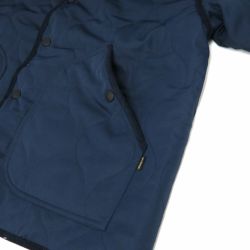 EVISEN JACKET エビセン ジャケット REVERSIBLE SOURVENIR QUILTED NAVY スケートボード スケボー 3