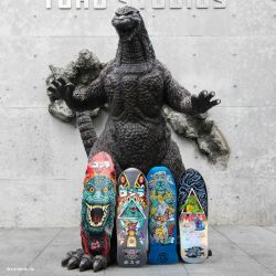 SANTA CRUZ DECK サンタクルーズ デッキ TEAM GODZILLA X SANTA CRUZ DESTROYER 11.0 スケートボード スケボー 4