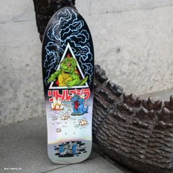 SANTA CRUZ DECK サンタクルーズ デッキ TEAM GODZILLA X SANTA CRUZ GODZILLA JR. NATAS 9.89 スケートボード スケボー　2