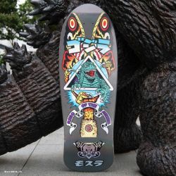 SANTA CRUZ DECK サンタクルーズ デッキ TEAM GODZILLA X SANTA CRUZ MOTHRA NATAS 10.538 スケートボード スケボー　2