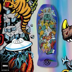 SANTA CRUZ DECK サンタクルーズ デッキ TEAM GODZILLA x SANTA CRUZ KAIJU ROSKOPP 10.125 スケートボード スケボー 5