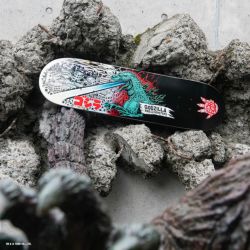 SANTA CRUZ DECK サンタクルーズ デッキ TEAM GODZILLA x SANTA CRUZ O'BRIEN REAPER 8.25 スケートボード スケボー 2