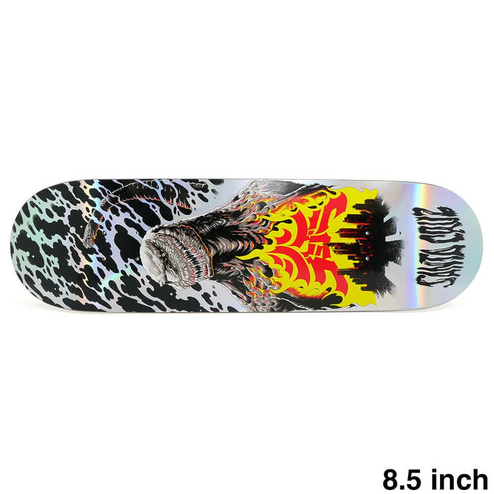 SANTA CRUZ DECK サンタクルーズ デッキ TEAM GODZILLA x SANTA CRUZ SHIN KNOX FIREPIT 8.5 スケートボード スケボー