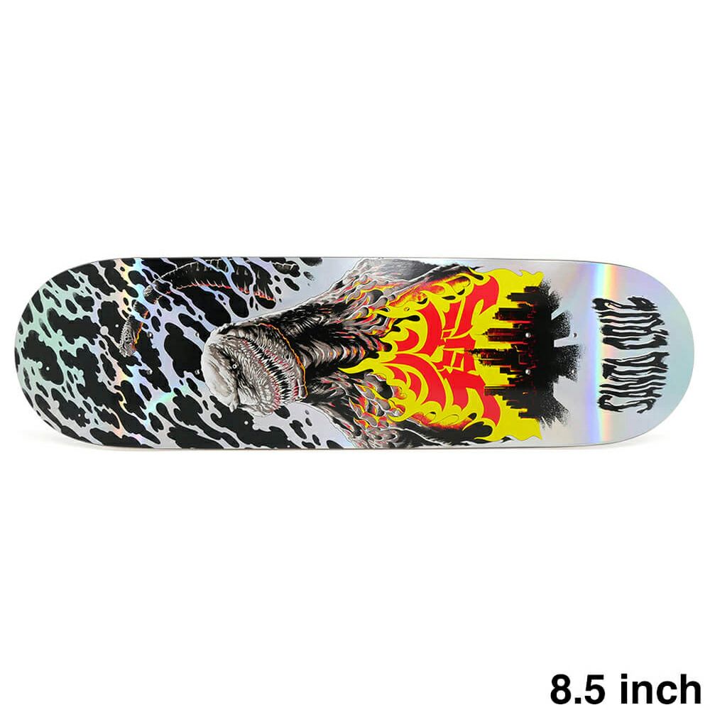 SANTA CRUZ DECK サンタクルーズ デッキ TEAM GODZILLA x SANTA CRUZ SHIN KNOX FIREPIT 8.5 スケートボード スケボー