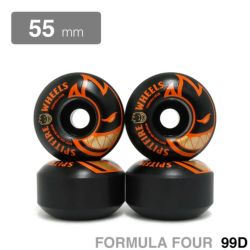 SPITFIRE WHEEL スピットファイヤー ウィール FORMULA FOUR (F4) BIGHEAD SHAPE 99D DEVIL’S NIGHT 黒 55mm スケートボード スケボー