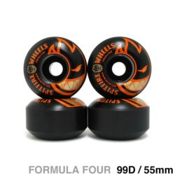 SPITFIRE WHEEL スピットファイヤー ウィール FORMULA FOUR (F4) BIGHEAD SHAPE 99D DEVIL’S NIGHT 黒 55mm スケートボード スケボー