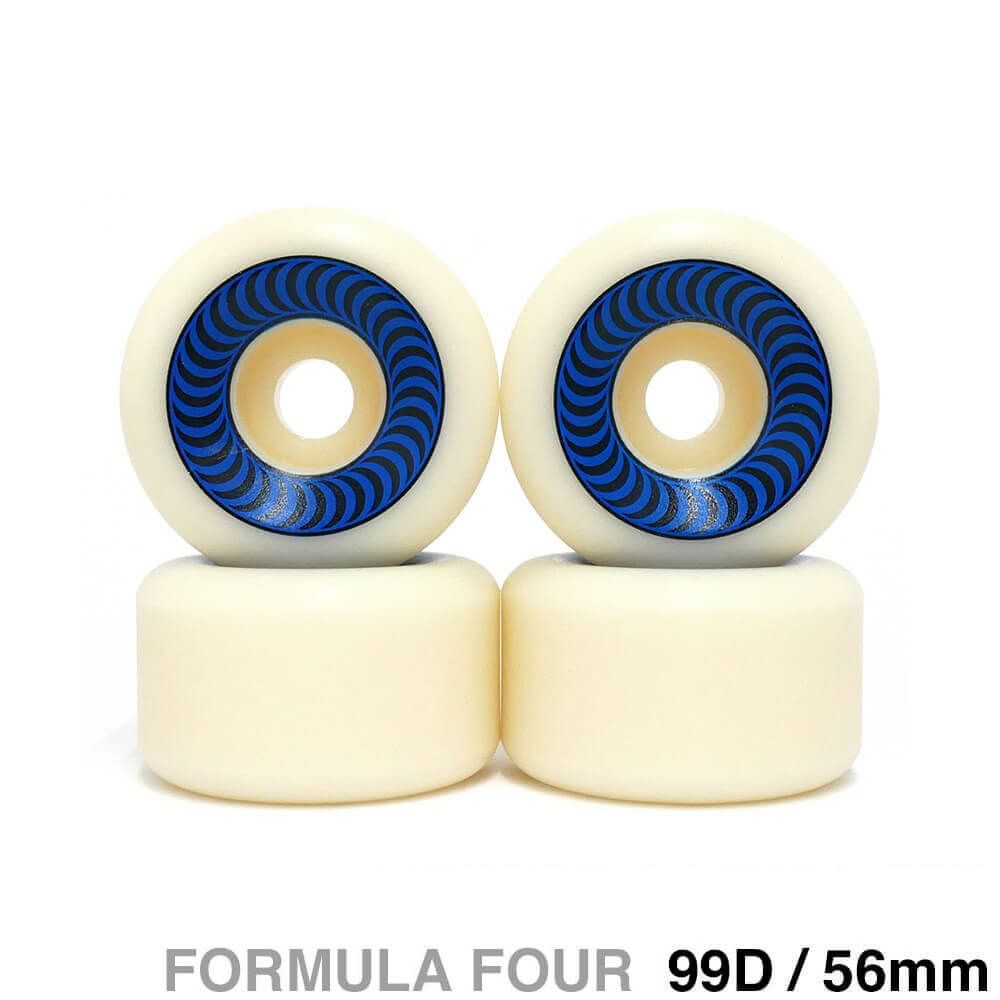 SPITFIRE WHEEL スピットファイヤー ウィール FORMULA FOUR (F4) OG CLASSIC 99D BLUE 56mm スケートボード スケボー