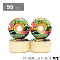 SPITFIRE WHEEL スピットファイヤー ウィール FORMULA FOUR (F4) RADIALS 97D PEDRO DELFINO TURBO 55mm スケートボード スケボー