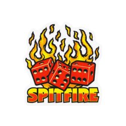 SPITFIRE STICKER スピットファイヤー ステッカー HOT HAND MEDIUM スケートボード スケボー