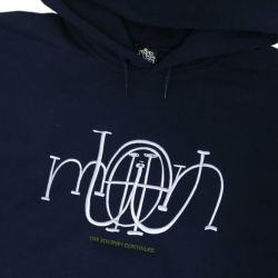 MAN WHO HOOD マンフー パーカー JOY NAVY スケートボード スケボー 1