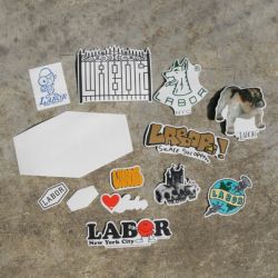 LABOR STICKER PACK レイバー ステッカーパック 13 STICKER PACK スケートボード スケボー 1