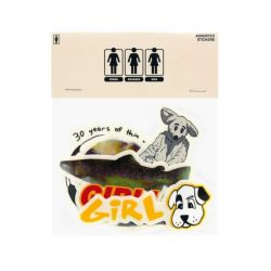 GIRL STICKER PACK ガール ステッカーパック 5 STICKER PACK スケートボード スケボー