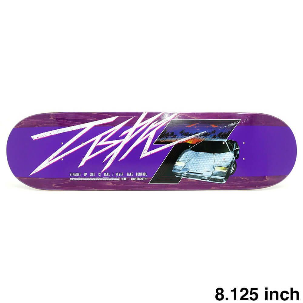 TIGHTBOOTH（TBPR）DECK タイトブース デッキ TEAM INITIAL T 8.125 スケートボード スケボー
