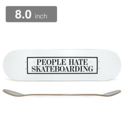 TIGHTBOOTH（TBPR）DECK タイトブース デッキ TEAM PEOPLE HATE SKATE 8.0 スケートボード スケボー