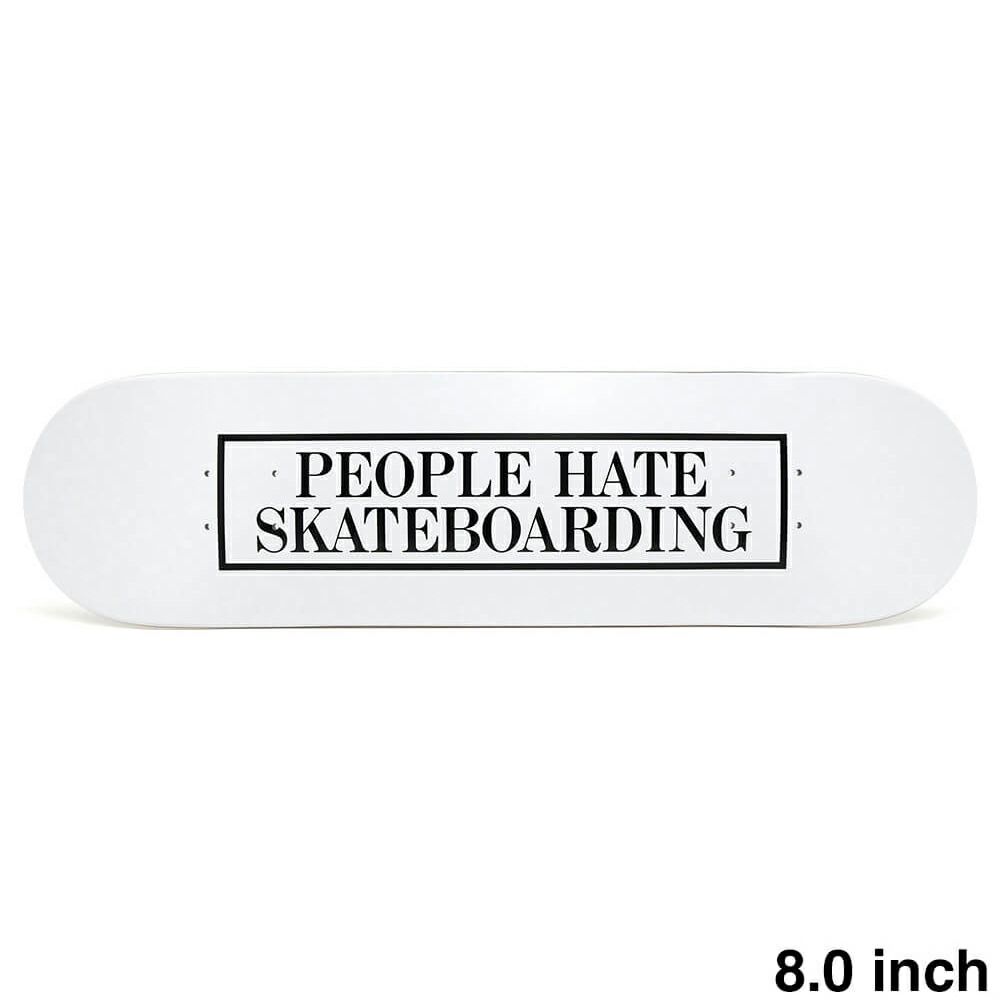 TIGHTBOOTH（TBPR）DECK タイトブース デッキ TEAM PEOPLE HATE SKATE 8.0 スケートボード スケボー