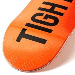 TIGHTBOOTH（TBPR）DECK タイトブース デッキ（子供用） TEAM CP LOGO ORANGE 7.3 スケートボード スケボー 1