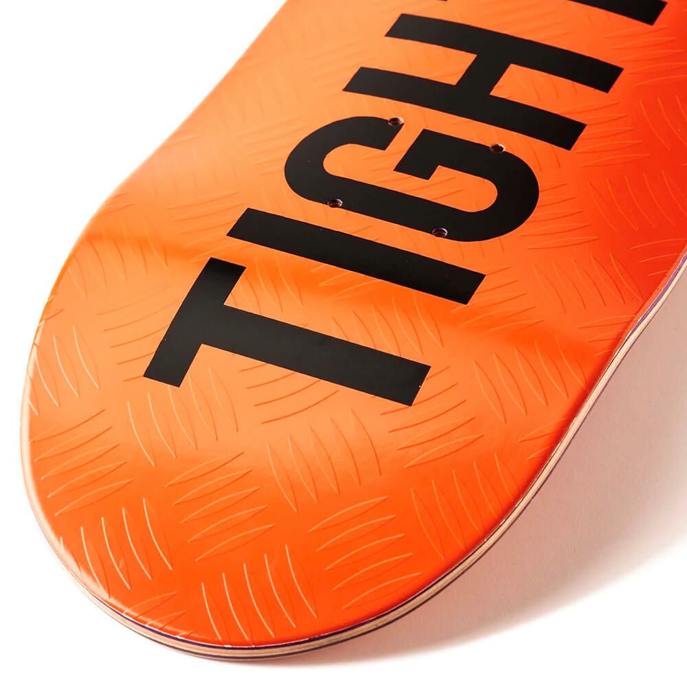 TIGHTBOOTH（TBPR）DECK タイトブース デッキ（子供用） TEAM CP LOGO ORANGE 7.3 スケートボード スケボー 2