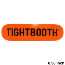 TIGHTBOOTH（TBPR）DECK タイトブース デッキ TEAM CP LOGO ORANGE 8.38 スケートボード スケボー
