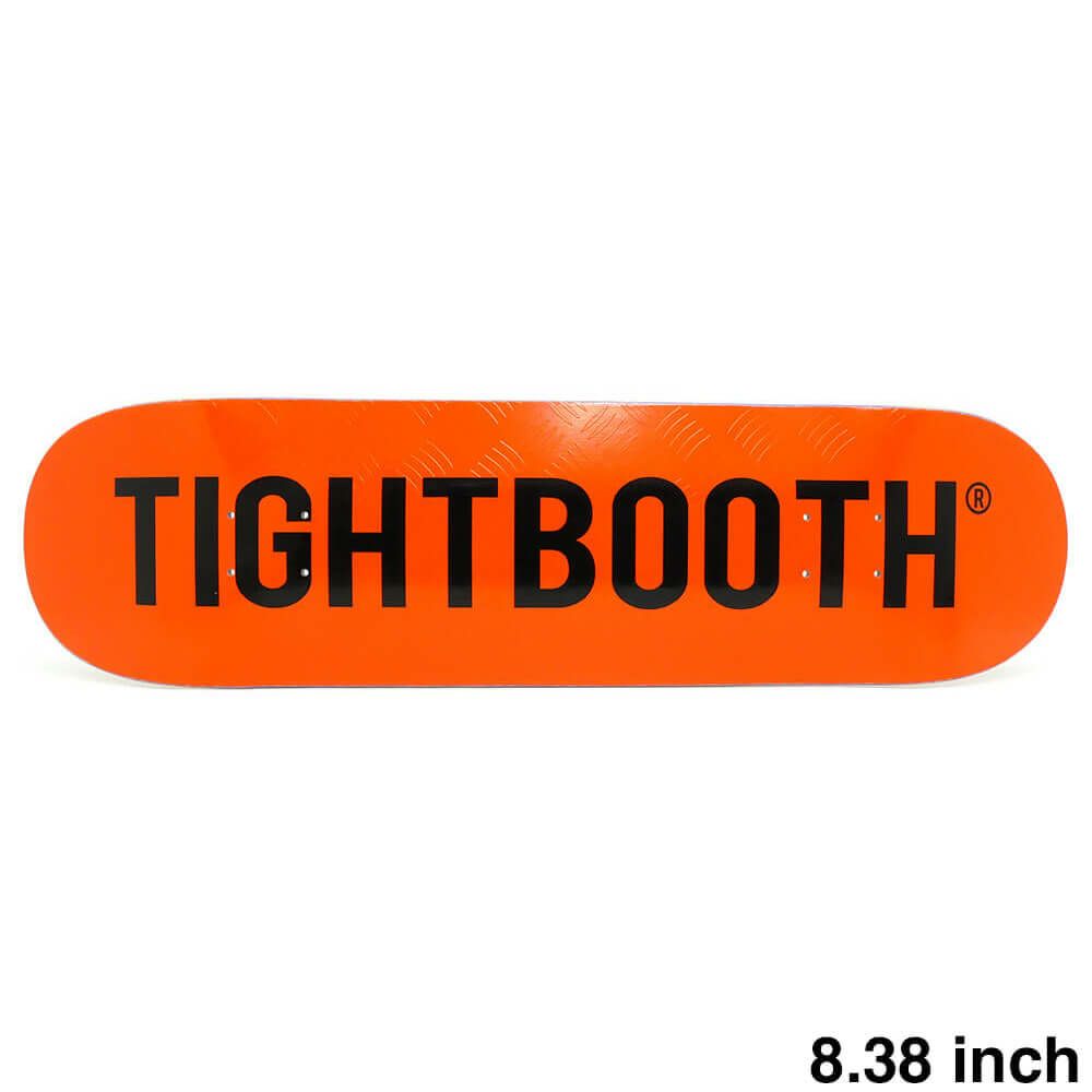 TIGHTBOOTH（TBPR）DECK タイトブース デッキ TEAM CP LOGO ORANGE 8.38 スケートボード スケボー