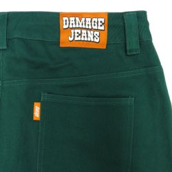 DAMAGE PANTS ダメージ パンツ ジーンズ ORANGE TAB PINE GREEN スケートボード スケボー 4