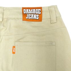 DAMAGE PANTS ダメージ パンツ ジーンズ ORANGE TAB BEIGE スケートボード スケボー 4