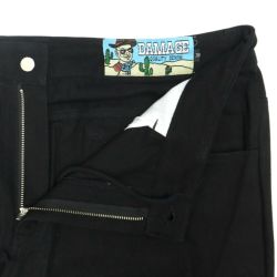 DAMAGE PANTS ダメージ パンツ ジーンズ ORANGE TAB BLACK スケートボード スケボー 3