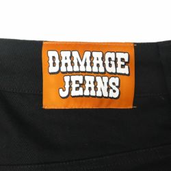 DAMAGE PANTS ダメージ パンツ ジーンズ ORANGE TAB BLACK スケートボード スケボー 7