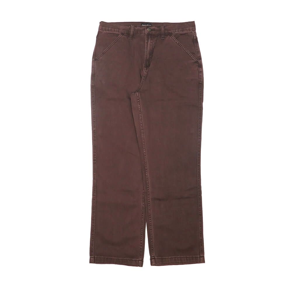 PASS~PORT JEANS パスポート パンツ ジーンズ WORKERS CLUB JEANS BOTTLE BROWN スケートボード スケボー 