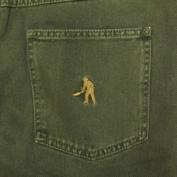 PASS~PORT JEANS パスポート パンツ ジーンズ WORKERS CLUB JEANS OLIVE スケートボード スケボー 3