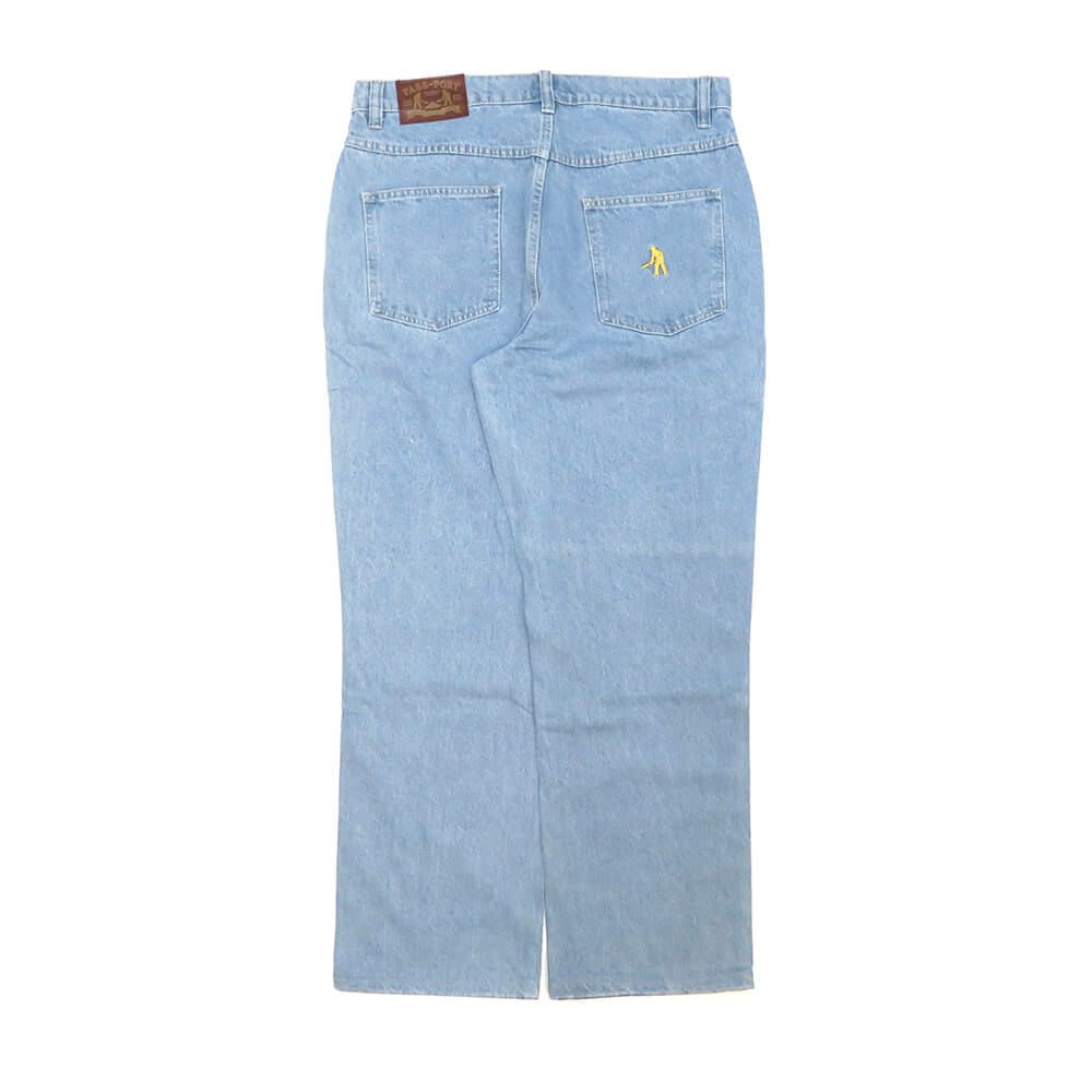 PASS~PORT JEANS パスポート パンツ ジーンズ WORKERS CLUB JEANS R43 DARK INDIGO スケートボード スケボー 5