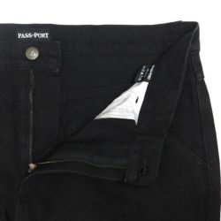 PASS~PORT JEANS パスポート パンツ ジーンズ WORKERS CLUB JEANS R43 BLACK スケートボード スケボー 2