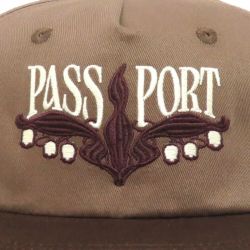 PASS~PORT CAP パスポート キャップ LILY OF THE VALLEY WORKERS TAUPE/BARK スケートボード スケボー 4