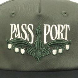 PASS~PORT CAP パスポート キャップ LILY OF THE VALLEY WORKERS MOSS/DARK MILITARY スケートボード スケボー 4