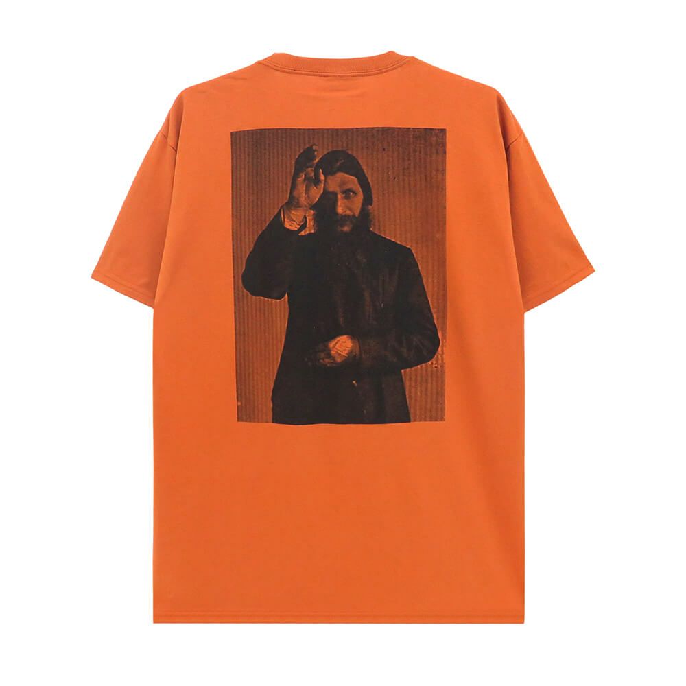 THEORIES T-SHIRT セオリーズ Tシャツ RASPUTIN ORANGE スケートボード スケボー 