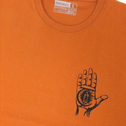 THEORIES T-SHIRT セオリーズ Tシャツ RASPUTIN ORANGE スケートボード スケボー 2