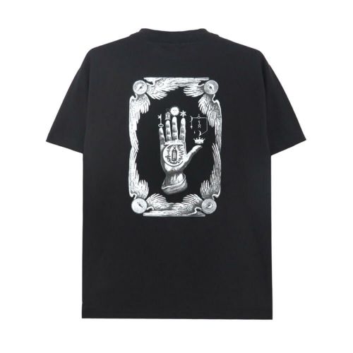  THEORIES T-SHIRT セオリーズ Tシャツ HAND OF THEORIES BLACK スケートボード スケボー 