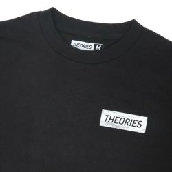  THEORIES T-SHIRT セオリーズ Tシャツ HAND OF THEORIES BLACK スケートボード スケボー 2