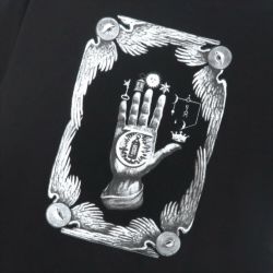  THEORIES T-SHIRT セオリーズ Tシャツ HAND OF THEORIES BLACK スケートボード スケボー 3