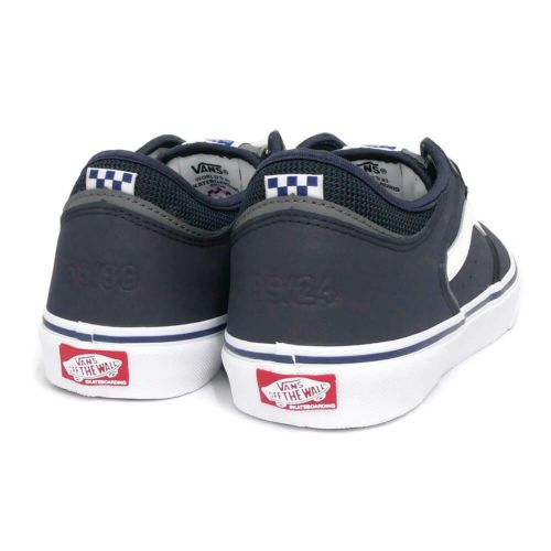 VANS SHOES バンズ シューズ スニーカー SKATE ROWLEY 25TH NAVY/WHITE（US企画） スケートボード スケボー 2